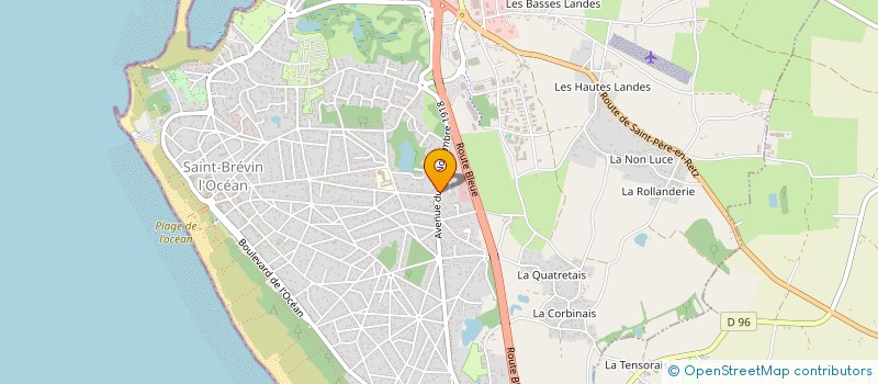 localisation de l'entreprise SARL COM-BAT à SAINT-BREVIN-LES-PINS