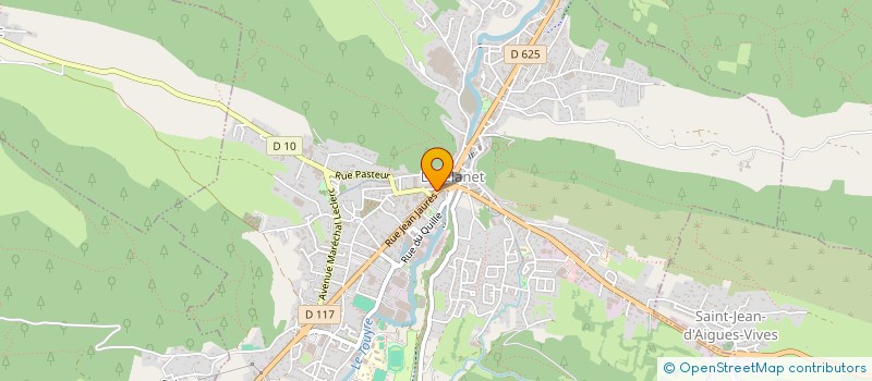 localisation de l'entreprise SARL COM.COM à LAVELANET
