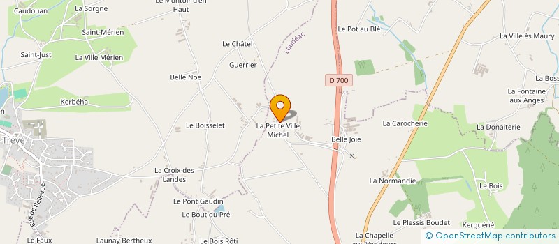 localisation de l'entreprise SARL COM'ELEC à LOUDEAC