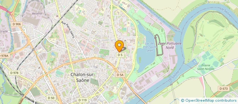 localisation de l'entreprise SARL COM'ETIQUETTES à CHALON-SUR-SAONE