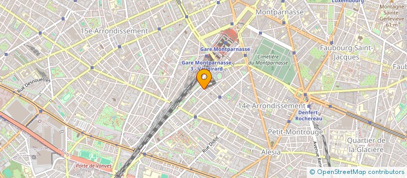 localisation de l'entreprise SARL COM'ETUD  PARIS