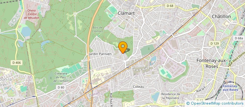 localisation de l'entreprise SARL COM FOR LIVE à CLAMART