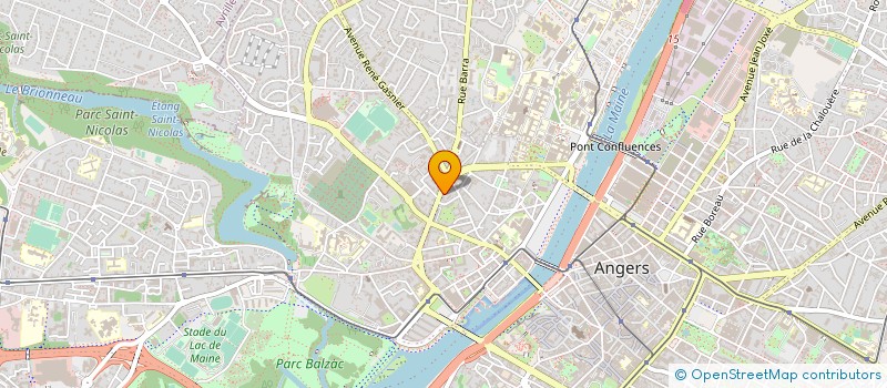 localisation de l'entreprise SARL COMA à ANGERS