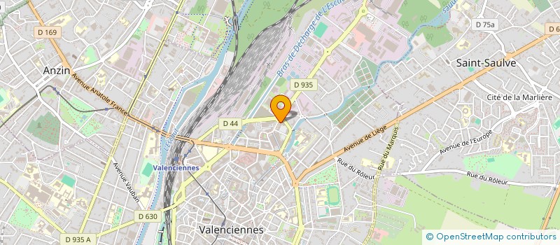 localisation de l'entreprise SARL COMAGEP  VALENCIENNES