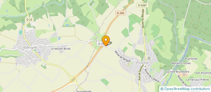 localisation de l'entreprise SARL COMATEL à LONGEVES
