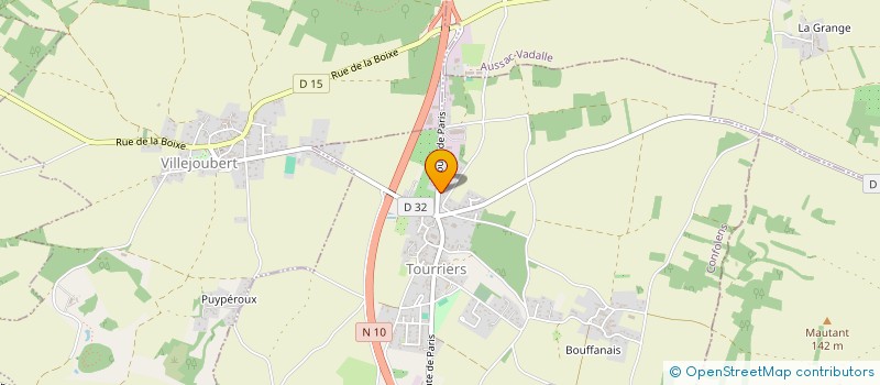 localisation de l'entreprise SARL COMBAGRI  TOURRIERS