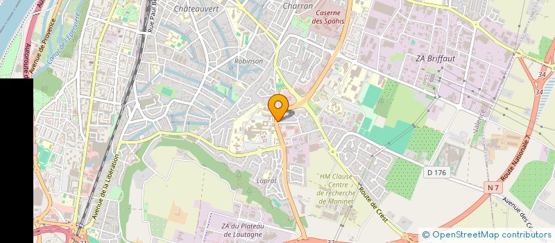 localisation de l'entreprise SARL COMBEDIMANCHE à VALENCE
