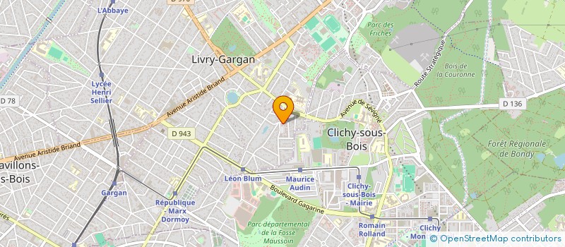 localisation de l'entreprise SARL COMBUILD à LIVRY-GARGAN