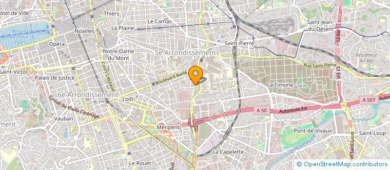localisation de l'entreprise SARL COMCO MASLIAH à MARSEILLE