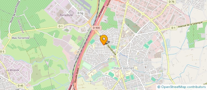 localisation de l'entreprise SARL COMES  PERPIGNAN