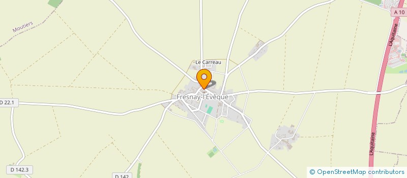localisation de l'entreprise SARL COMMERCE DU PAYS DE BEAUCE à FRESNAY-L'EVEQUE