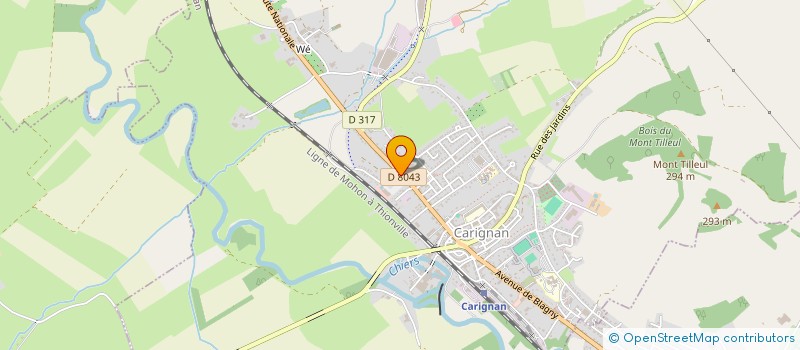 localisation de l'entreprise SARL COMMEXPORT  CARIGNAN