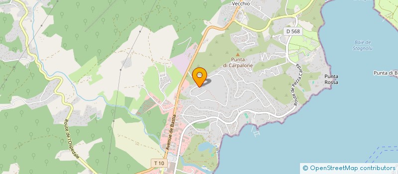 localisation de l'entreprise SARL COMPAGNIE D'ETUDES ET DE REALISATION ELECTRO MECANIQUES à PORTO-VECCHIO