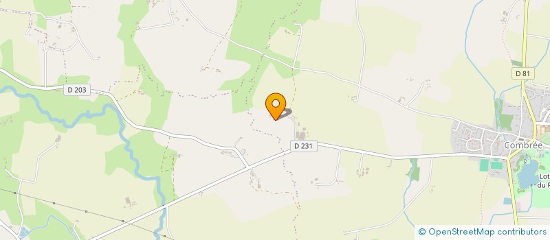 localisation de l'entreprise SARL COMPAGNIE IMMOBILIERE ANDEGAVE  OMBREE D'ANJOU