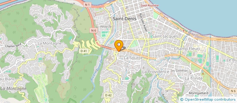 localisation de l'entreprise SARL COMPAGNIE LEZ'ARTS à SAINT-DENIS