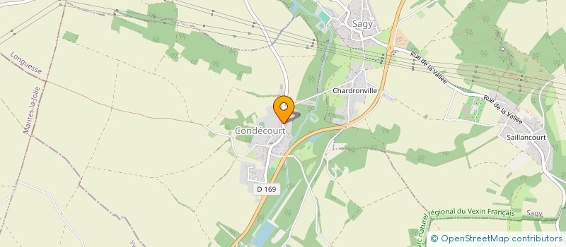 localisation de l'entreprise SARL COMPAGNONS FRANCILIENS BATIMENT  CONDECOURT