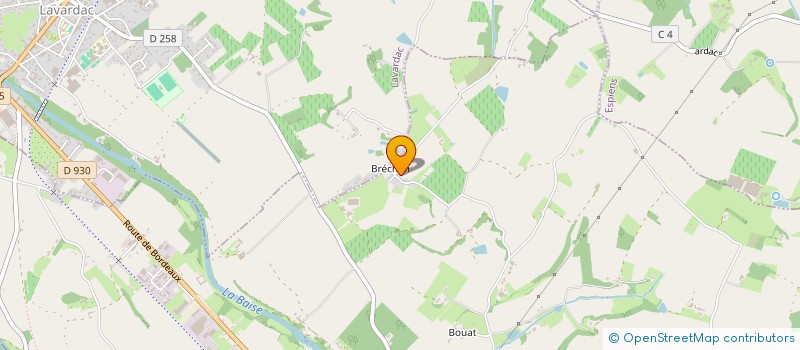 localisation de l'entreprise SARL COMPETENCES WEB  NERAC