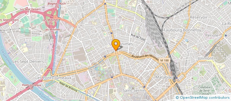 localisation de l'entreprise SARL COMPO 9 à TOULOUSE