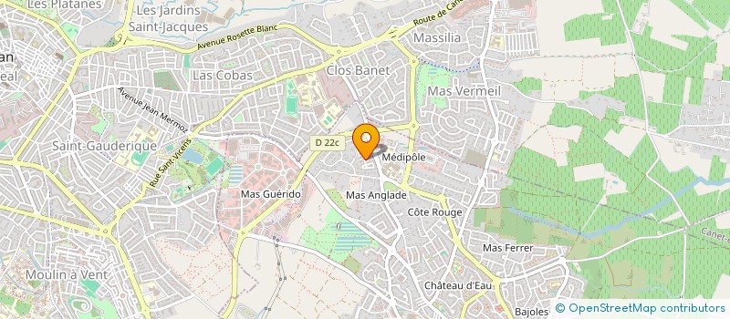 localisation de l'entreprise SARL COMPOSE ET MOI  CABESTANY