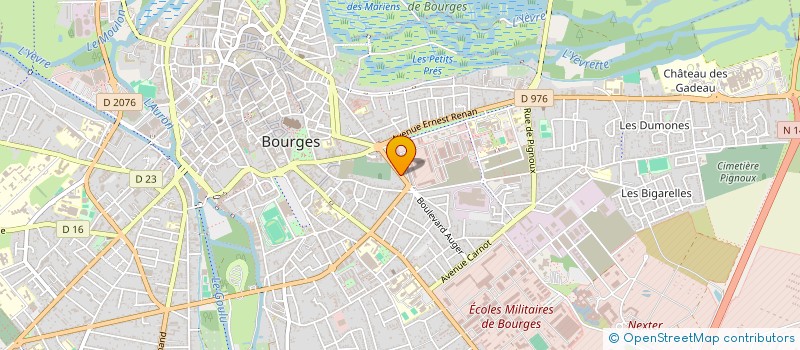 localisation de l'entreprise SARL COMPOSTYL à BOURGES