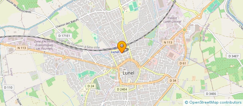 localisation de l'entreprise SARL COMPTOIR DE L'AIGLE D'OR  LUNEL