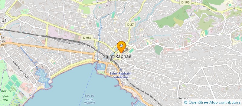 localisation de l'entreprise SARL COMPTOIR DU VERRE ALUMINIUM à SAINT-RAPHAEL