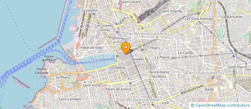 localisation de l'entreprise SARL COMPTOIR MARSEILLAIS DE BOURSE à MARSEILLE