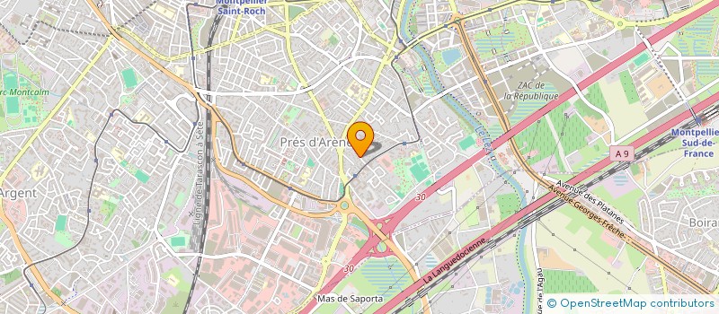 localisation de l'entreprise SARL COMPTOIR OCCITAN à MONTPELLIER