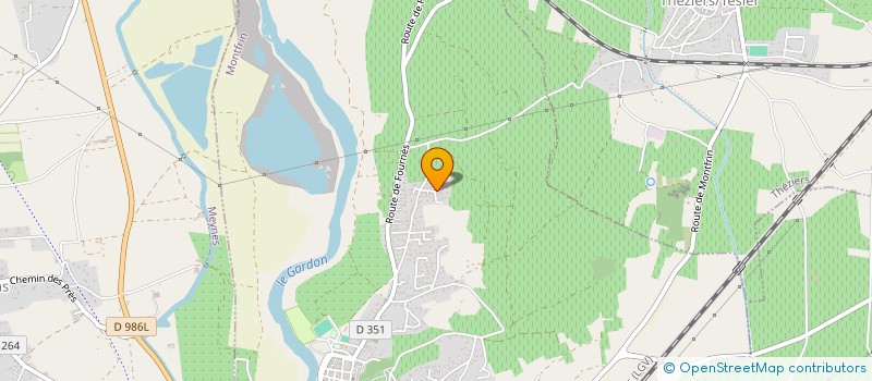 localisation de l'entreprise SARL COMPTOIR REGIONAL DES EXTINCTEURS  MONTFRIN