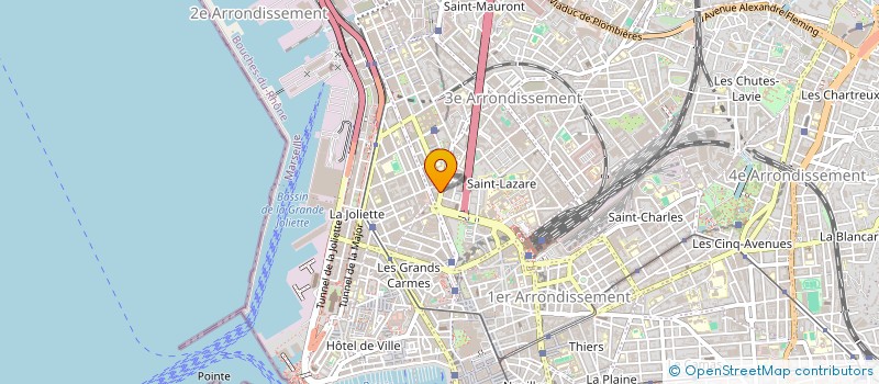 localisation de l'entreprise SARL COMPTOIRS REUNIS à MARSEILLE