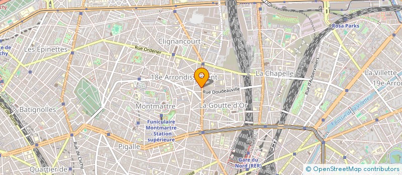 localisation de l'entreprise SARL COMPTOIRS UNIVERSELS  PARIS