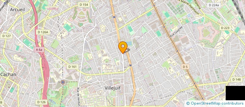 localisation de l'entreprise SARL COMPUTER LAND  VILLEJUIF