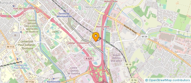 localisation de l'entreprise SARL COMTE GAZ à TOULOUSE