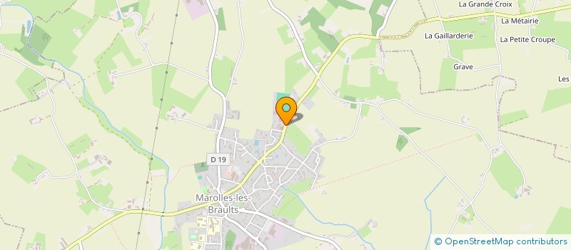 localisation de l'entreprise SARL CONAN : LES SERRES DU BONHEUR  MAROLLES-LES-BRAULTS