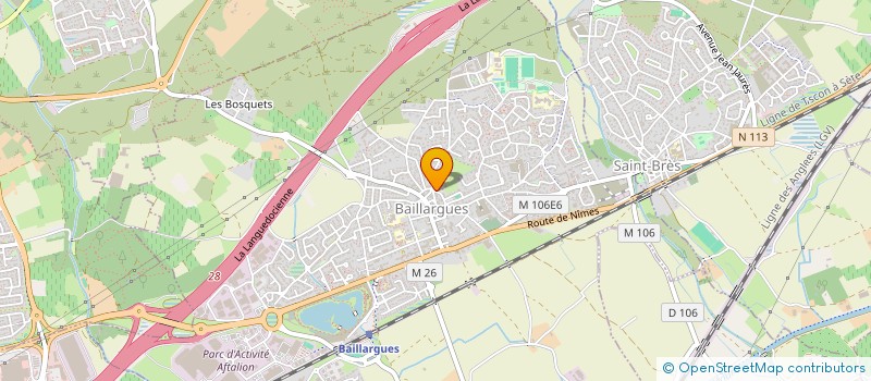 localisation de l'entreprise SARL CONCEPT 34 MULTISERVICES à BAILLARGUES