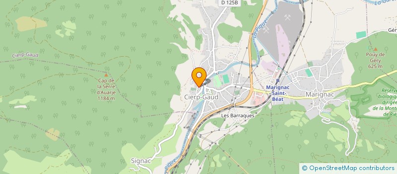 localisation de l'entreprise SARL CONCEPT ACCUEIL  BOUTX