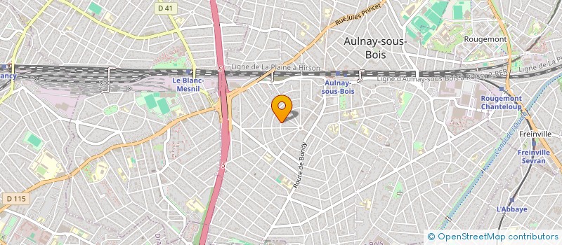 localisation de l'entreprise SARL CONCEPT AUTO SERVICE  AULNAY-SOUS-BOIS