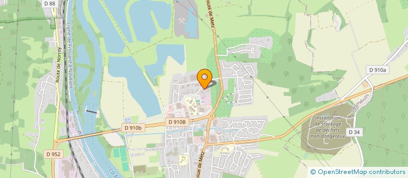 localisation de l'entreprise SARL CONCEPT HOME & VERANDA  PONT-A-MOUSSON