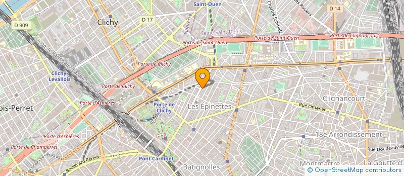 localisation de l'entreprise SARL CONCEPT IMAGES à PARIS