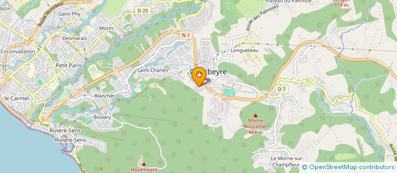 localisation de l'entreprise SARL CONCEPT LOISIRS SPECTACLES à GOURBEYRE