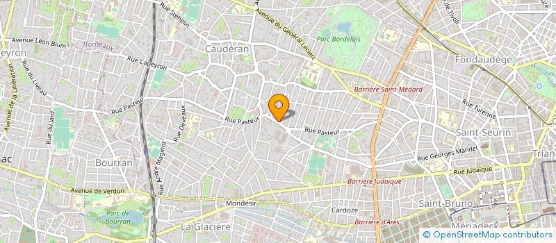 localisation de l'entreprise SARL CONCEPT MINCEUR à BORDEAUX