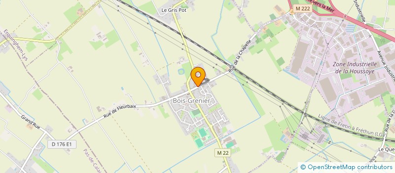 localisation de l'entreprise SARL CONCEPT TELECOM  BOIS-GRENIER