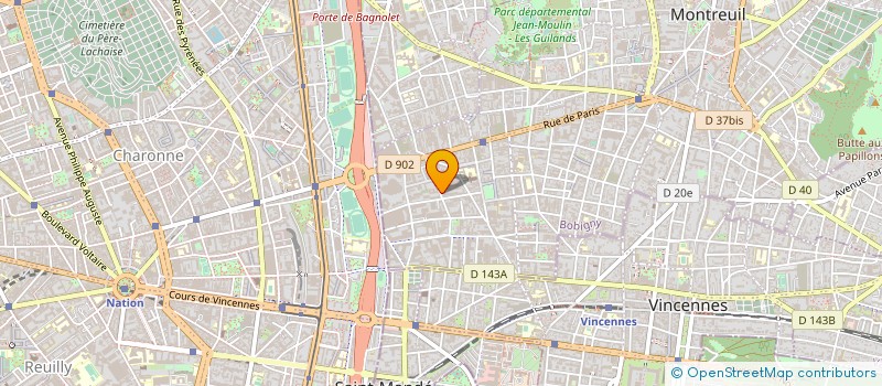 localisation de l'entreprise SARL CONCEPT TRAVAUX INDUSTRIELS à MONTREUIL