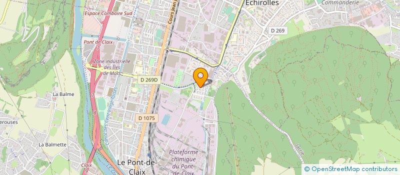 localisation de l'entreprise SARL CONCEPTELEC à LE PONT-DE-CLAIX