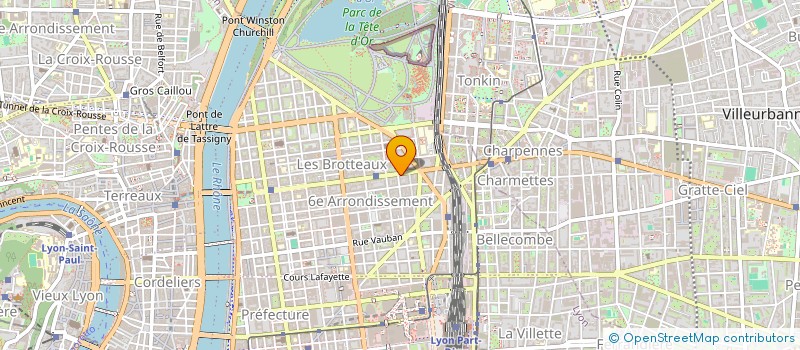 localisation de l'entreprise SARL CONCEPTUA à LYON