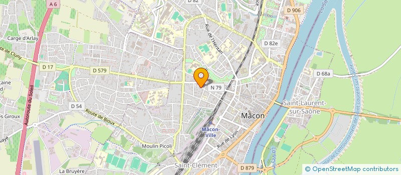 localisation de l'entreprise SARL CONCORDE à MACON