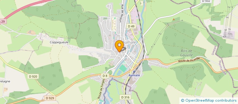 localisation de l'entreprise SARL CONDIFAC  AUMALE