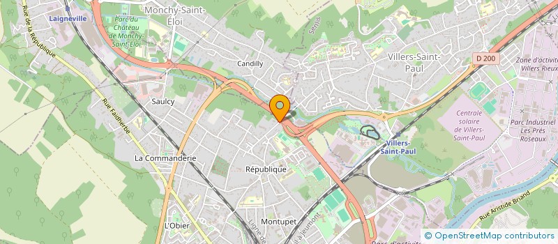 localisation de l'entreprise SARL CONDISTOCK à NOGENT-SUR-OISE