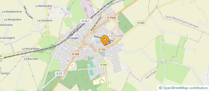 localisation de l'entreprise SARL CONDITIONNEMENT TRAVAIL A FACON à LA LOUPE