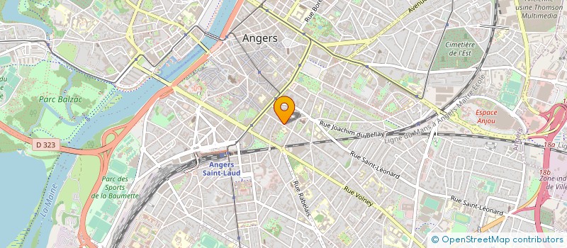 localisation de l'entreprise SARL CONDUITE ENERGY à ANGERS